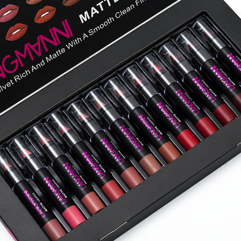 LANGMANNI 12 Lipstick Set
