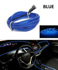 USB Powered Car Interior LED Light for Summer, Car Accessories, Car Electronics, Multiple Color Modes 5M Fiber Ambient Light, Car Interior Decorative Light, Magic Light Tape