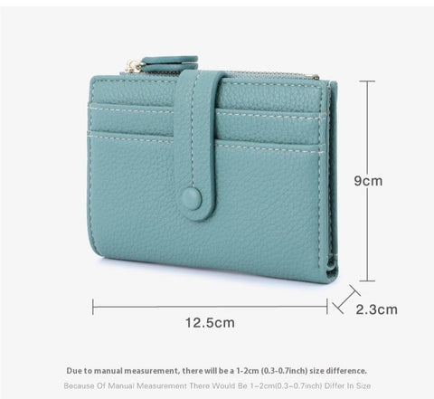 Ladies PU Leather Mini Wallet