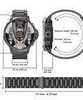 Multifunctional Smart Watch, 1 Count Fashionable Digital Watch with Multi-Sport Modes and Time Display, Sports Watch Compatible with Android & Ios