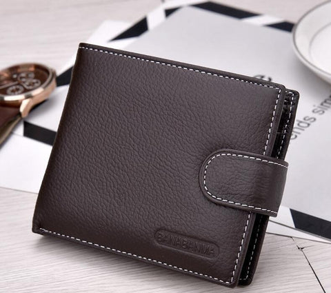 Men's Genuine Bifold Wallet