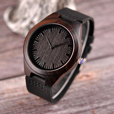 Wood Men's Quartz Watch