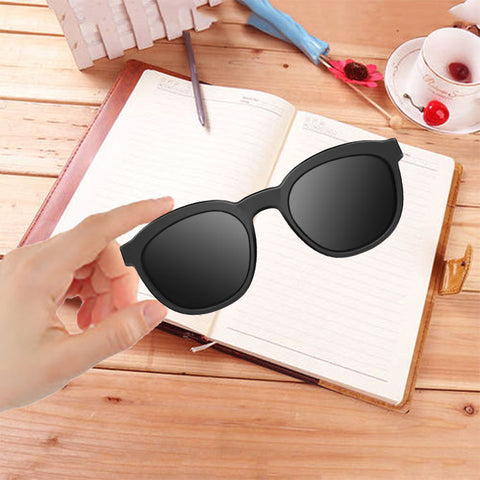Rounded Square Tinted Glasses for Sleep