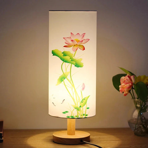 Chinese Wind Table Lamp Modern Chinese Bedroom Bedside Table Lamp Creative Warm Chinese Style Table Lamp