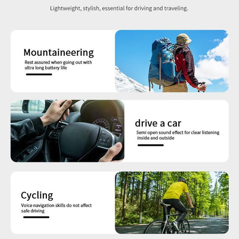 【New Launch】2025 AI Brown Smart Glasses, Bluetooth Connection, Music Playback, Seamless Interaction, Stylish Appearance, Anti-Blue Light, GS-03 2.0 Newest Version Wireless Bluetooth Touch Control Comfort Lightweight Touch Control