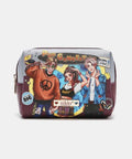 Nicole Lee USA Printed Extra Large Cosmetic Pouch