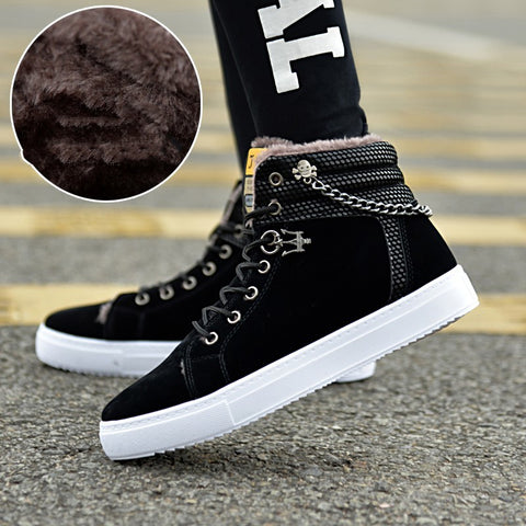 Men’s Fleece-Lined High-Top Sneaker