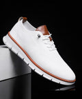 Men'S Business Casual Lace up Low Top Sneakers, Shoes for Men, Fall Breathable Comfortable Sports Running Casual Shoes, Male All-Match round Toe Casual Shoes Sneakers Athletic Shoes, Gift Trainers for Men
