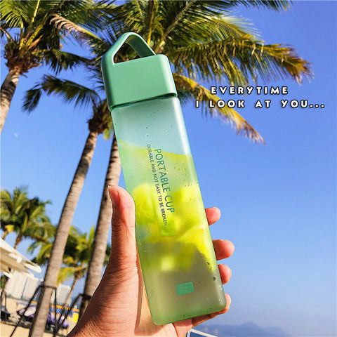 Portable Plastic Water Bottle
