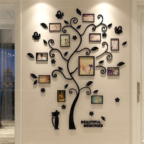 Family Tree Photo Frame Wall Sticker