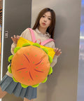 Cartoon Cute Multi-Storey Hamburger Travel Backpack Women Large Capacity Personality Waterproof School Backpacks for Girls Gift