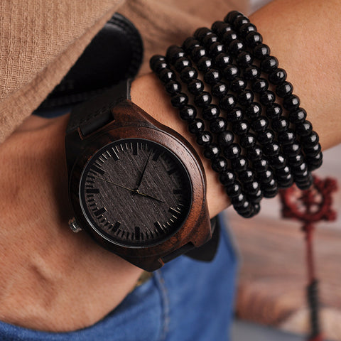 Wood Men's Quartz Watch