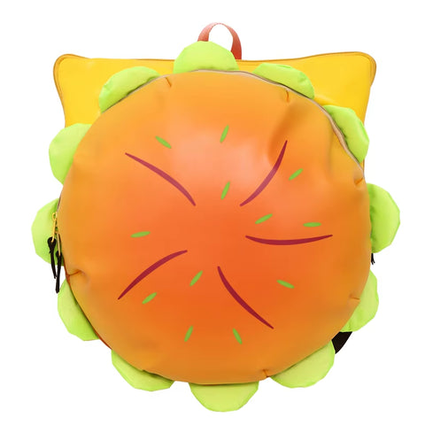 Cartoon Cute Multi-Storey Hamburger Travel Backpack Women Large Capacity Personality Waterproof School Backpacks for Girls Gift