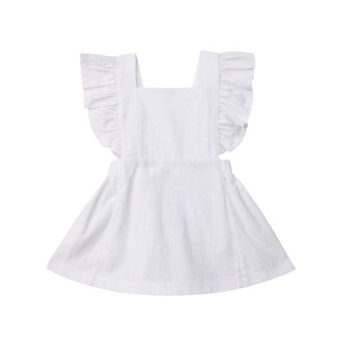 Kid's Suspender Style Summer Dress