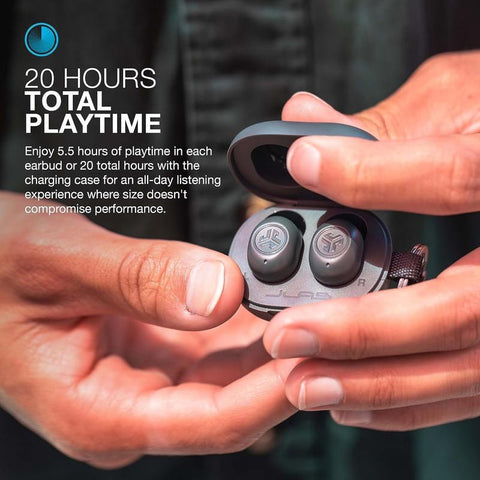 Jlab Jbuds Lux ANC & Mini Sage Gift Set, 1 Set of Earbuds + Headphones