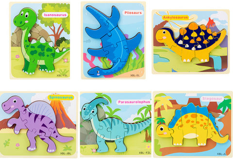 Wooden Jigsaw Dinosaur Puzzle