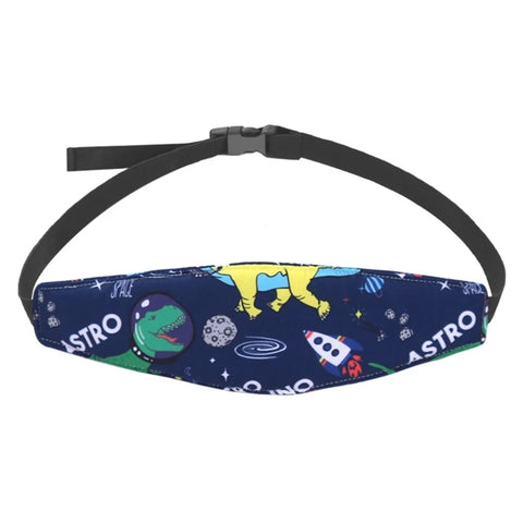 Baby Carseat Head Support Adjustable Infant Stroller Neck Relief Strap Pillow Fastening Belt Headrest Toddler Sleep Positioner