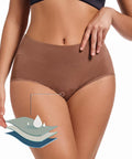 2Pack 3Layers Menstrual Panties High Waist Physiological Incontinence Breathable Briefs Waterproof Period Women Underwear 5Color