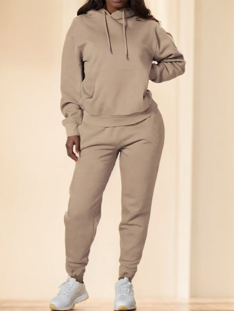 Long Sleeve Hoodie And Sport Pants