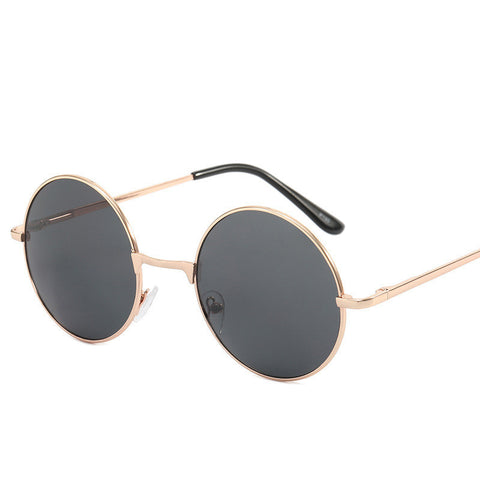 Retro Round Frame Sunglass