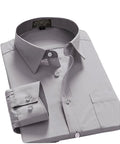 Men Dress Shirt Regular Fit  Solid Color