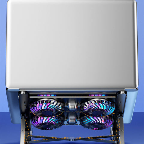 Folding Laptop Stand with Cooling Fan