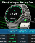 Multifunctional Smart Watch, 1 Count Fashionable Digital Watch with Multi-Sport Modes and Time Display, Sports Watch Compatible with Android & Ios