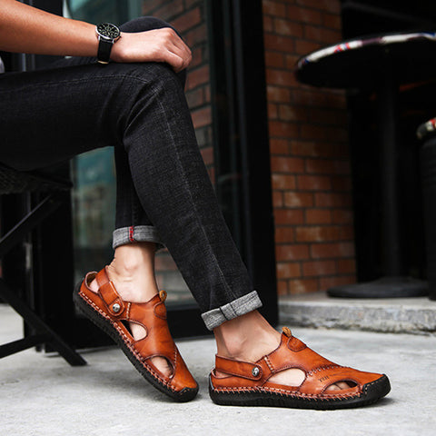 Men's Closed Adjustable Toe Sandal
