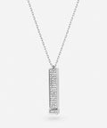 'I Love You' Necklace, 3D Engraved, Necklace with Secret Message, Gift for Women