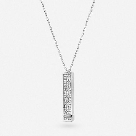 'I Love You' Necklace, 3D Engraved, Necklace with Secret Message, Gift for Women