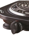 Appliances  Appliances 1,000-Watt Single Electric Burner (Black)