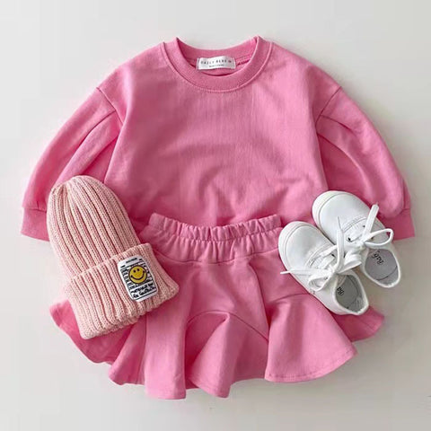 Candy Color Baby Leisure Suit