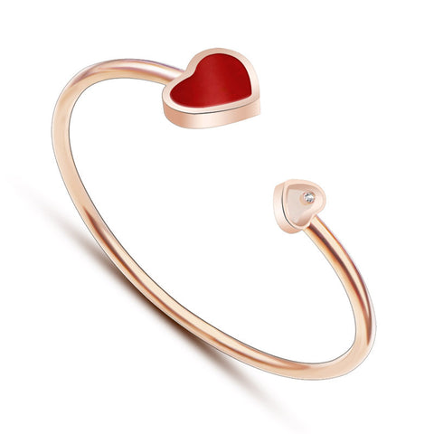 Elegant Heart Bracelet