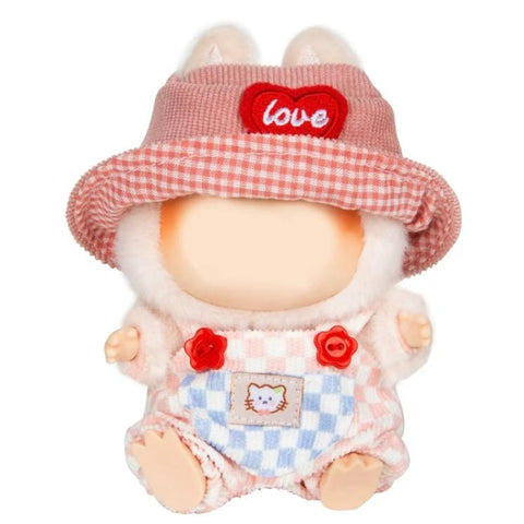 Labubu Clothes for Doll- Luxurychic Style Set for 17Cm Dolls, High-Endfashion, Cute Cartoon Toys Clothescostume，No Doll