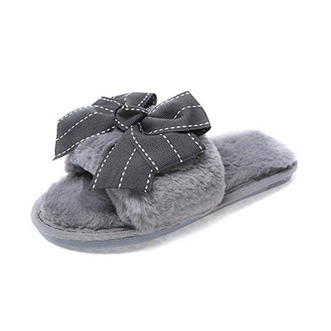 Cute Bow Tie Slippers