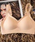 Seamless Bra Women Comfort Padded Bras Wireless Glossy Underwear Sexy Bralette Support Sexy Lingerie Female Intimates