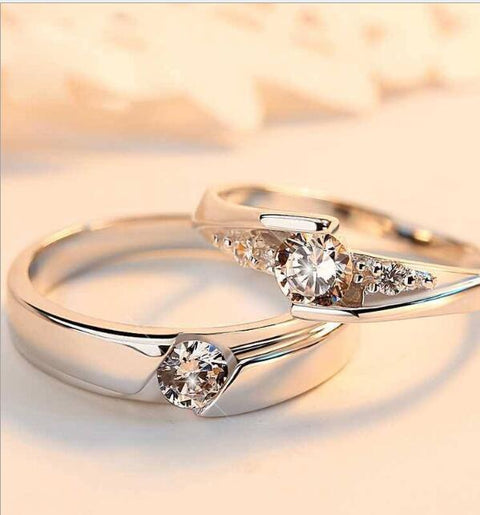 Diamond Couple Promise Ring