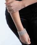 SPARKLY RHINESTONE CUFF BRACELET