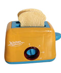 Toys for Girls 3-6 Years Kitchen Appliances Toy, Kids Kitchen Pretend with Realistic Light and Sounds, Play Kitchen for Kids Ages 4-8