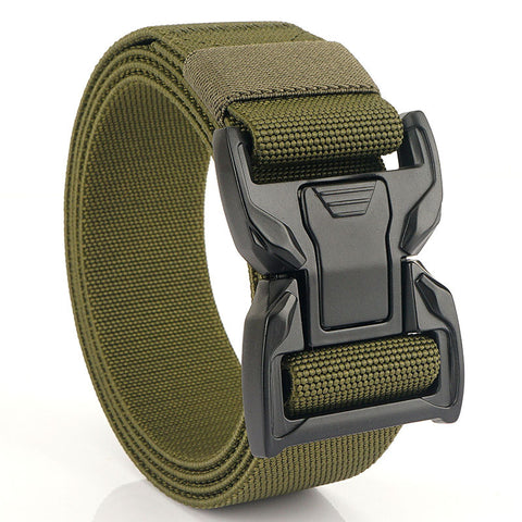 Men's Outdoor Nylon Canvas Belt