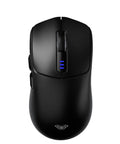 AULA SC580 Tri-Mode Wireless Gaming Mouse, 2.4G/BT5.0/USB-C, 10000 DPI Rechargeable Wireless Mouse, Gamer Mouse with 6 Programmable Buttons, Anti-Slip Stickers, Office Desktop Laptop PC Accessories Ergonomic Computer Mouse Bluetooth Budget Mouse Springtok