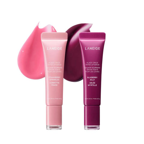 Laneige Glaze Craze Tinted Lip Serum Bundles, Lip Care, Moisturizing