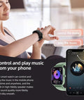 [Mother'S Day] Ntaanoo 1.85" Fashion Touch Screen Smart Watch, Digital Smart Watches with Call Function 100+ Sports Modes Dly Watch Dials Messages Reminder Multifunctional Smartwatch for Men Women