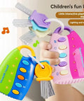 Baby Early Education with Lights and Music Simulation Car Key Simulation Car Sound Effect Early Education Educational Fun Toys