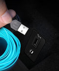 USB Powered Car Interior LED Light for Summer, Car Accessories, Car Electronics, Multiple Color Modes 5M Fiber Ambient Light, Car Interior Decorative Light, Magic Light Tape