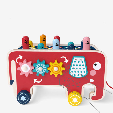 Wooden Whack-a-Mole for Kids