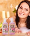 Mothers Day Gifts for Mom - Spa Gift Baskets for Women - 8 Pcs Luxury Rose Scented Heel Shoe Design Bath and Body Spa Set-Self Care Package for Women, Presents for Mom, Body Care Set for Her