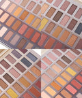 Luxury Gathering Neutral Eyeshadow Makeup Palette, Naked Shimmer Matte Metallic Glitter Subtle Eyes Shadow,High Pigmented Nudes Creamy Smokey Pallet Set