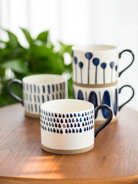 Raindrops Ceramic Mug