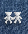 2Pcs Adjustable Jean Buttons Pins Cute Bear Pants Button Pins No Sew and Tools Instant Pant Waist Tightener for Loose Jeans